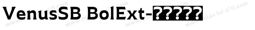 VenusSB BolExt字体转换